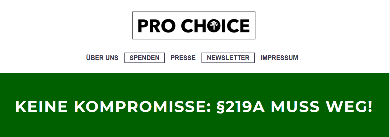 2020 02 12 Prochoice website